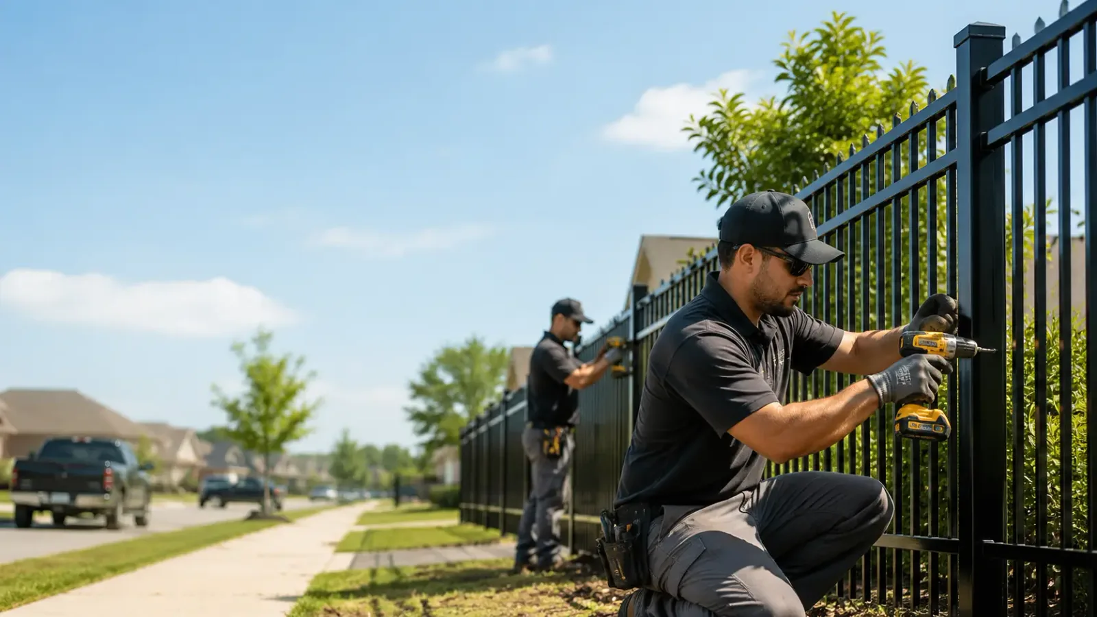Metal Fence Installation in Opp, AL